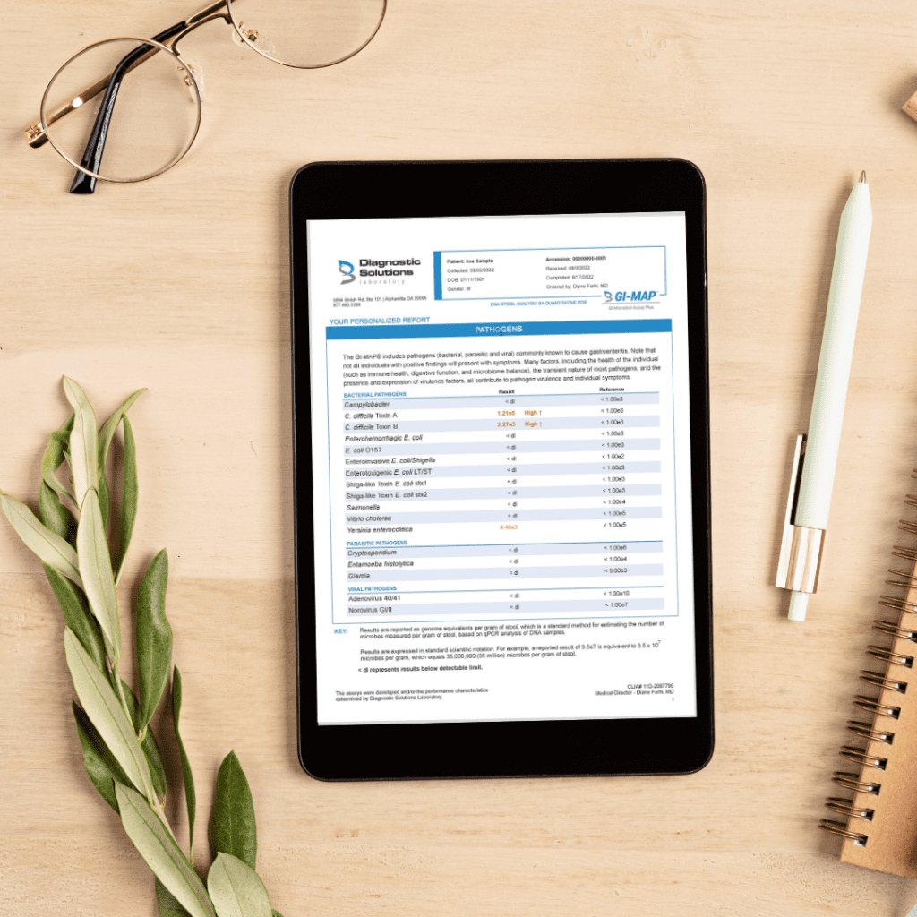 Gut health test (GI-MAP)