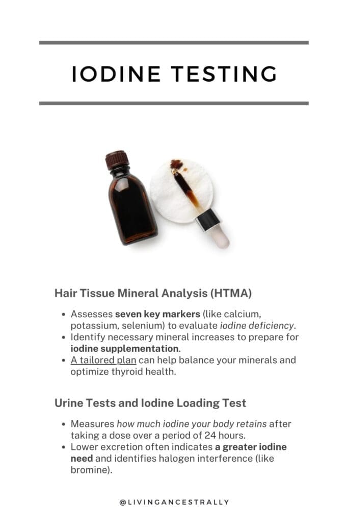 Types of Iodine Testing