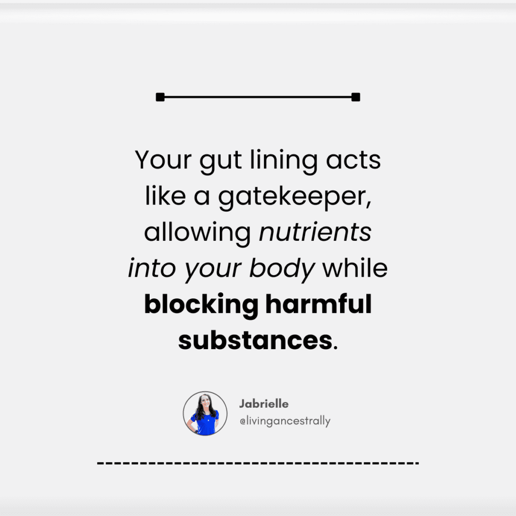 Quote About the Gut Lining